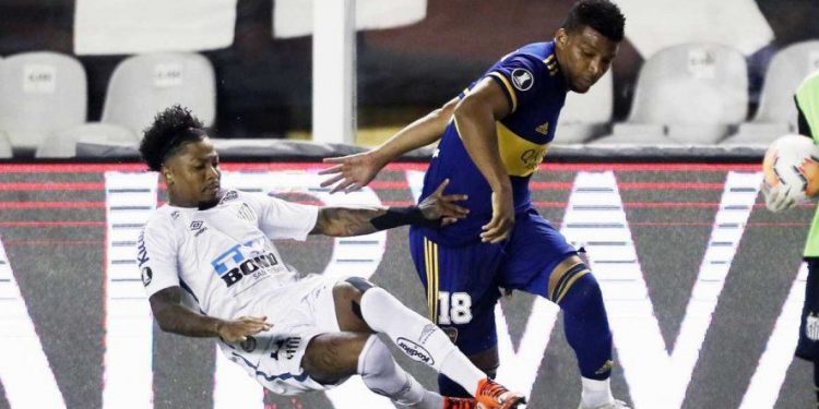 Santos goleó a Boca 3 a 0 y jugará la final contra Palmeiras