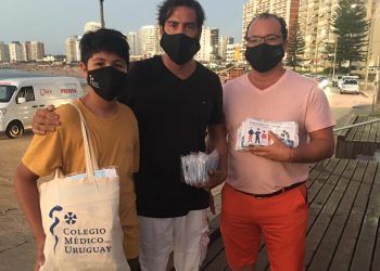 Colegio médico donará tapabocas para cuidacoches