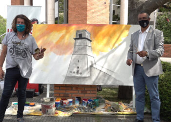 Sánchez promovió la cultura en las puertas de la JDM