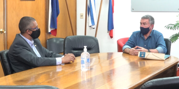 Sánchez se reunió con Pereyra y comprometió apoyo de la JDM para el desarrollo de San Carlos