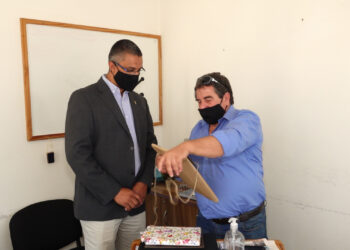 Gobierno de cercanía: Sánchez visitó a Graña en Piriápolis