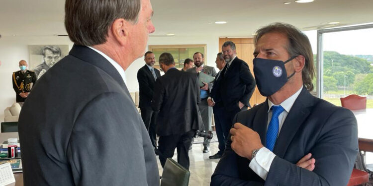 Mercosur: Prioridad de Lacalle y Bolsonaro