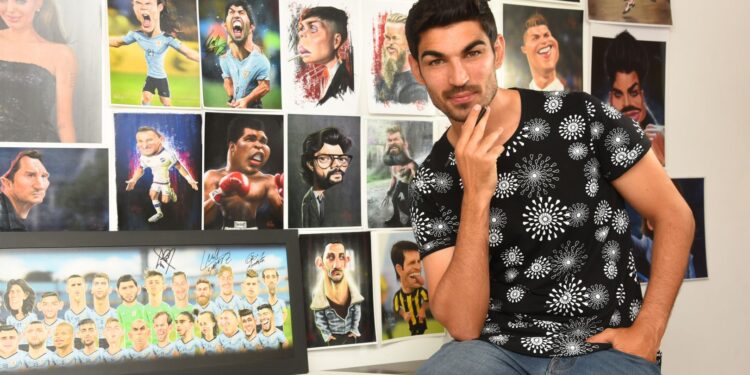 Nicolás Méndez el artista que capta la esencia de las personas