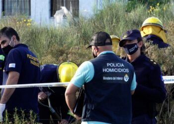 Operativo policial en San Carlos, hallan restos humanos