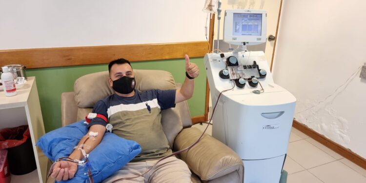 Donación de plasma; una forma solidaria de ayudar a la recuperación de personas con COVID