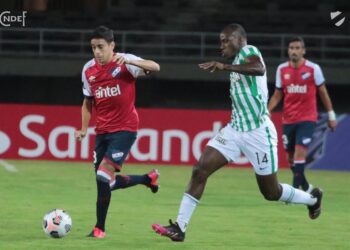 Nacional empató en Colombia tras accidentada visita