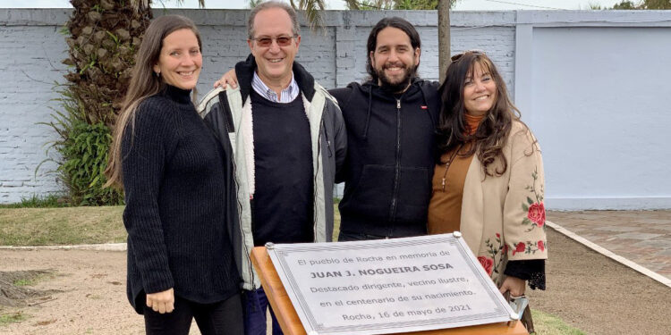 Emotivo homenaje en Rocha a Juan Nogueira, papá de Miguel