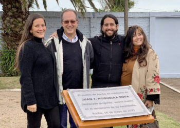Emotivo homenaje en Rocha a Juan Nogueira, papá de Miguel