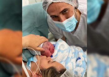 Edinson Cavani se convirtió en padre por cuarta vez