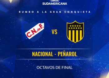 Nacional y Peñarol se cruzarán en la Copa Sudamericana