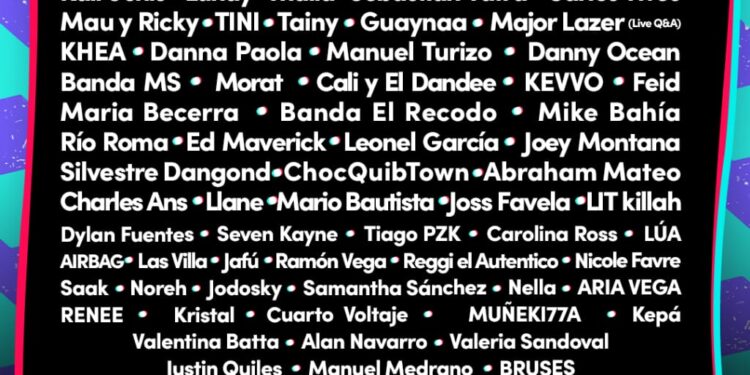 Llega el primer festival de Tik Tok: #SuenaEnTikTok Fest