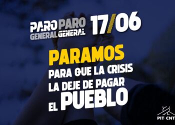 PIT-CNT definió detalles del paro del jueves y plataforma que presentará al Gobierno