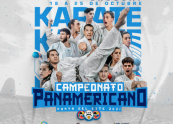 Panamericano de karate en el Campus de Maldonado