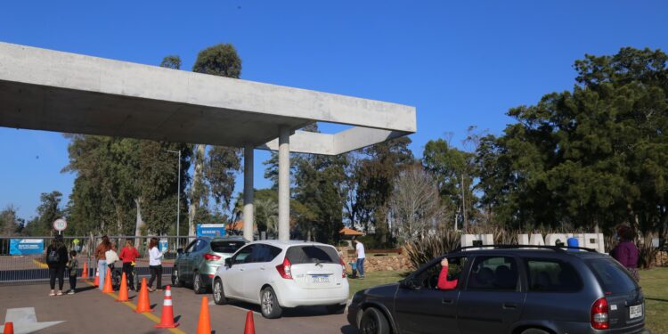 Importante presencia de público en espacios públicos abiertos