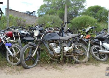 Reciclarán motos incautadas durante 1999 y 2015