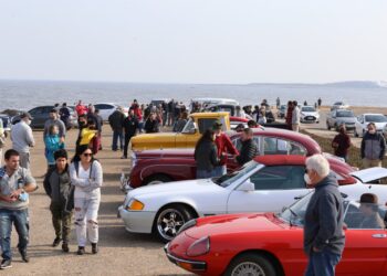Punta del Este se vio colmada por los amantes de autos clásicos