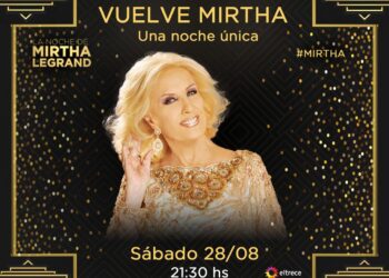 Mirtha Legrand regresa a la conducción este sábado