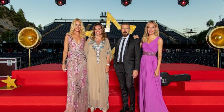 Valeria Mazza presentó Gala benéfica en Festival Starlite de Marbella
