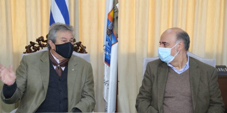 Antía y Mieres iniciaron diálogo social para la reactivación laboral del departamento