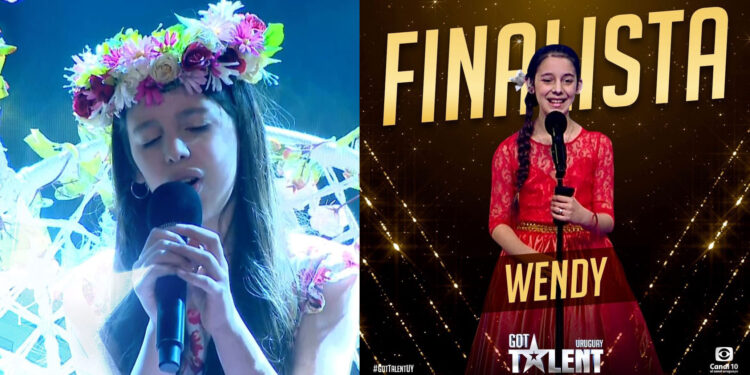 Antonela Silveira, de Melo, se convirtió en finalista de Got Talent Uruguay