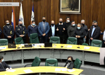 Junta homenajeó a Coco Zeballos y Sergio Lafuente por su trayectoria