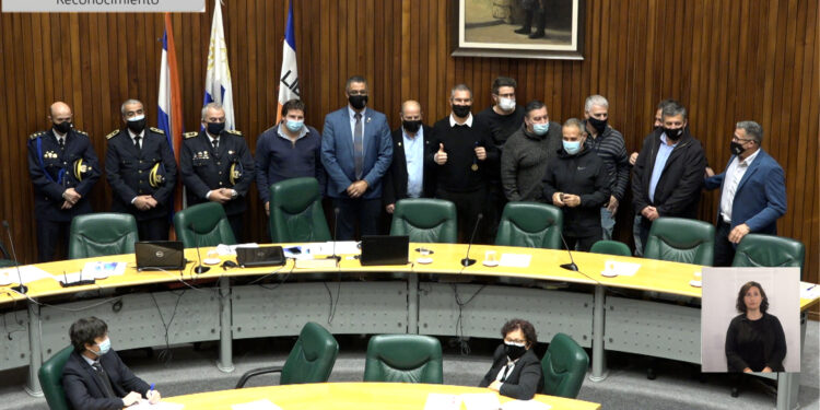 Junta homenajeó a Coco Zeballos y Sergio Lafuente por su trayectoria