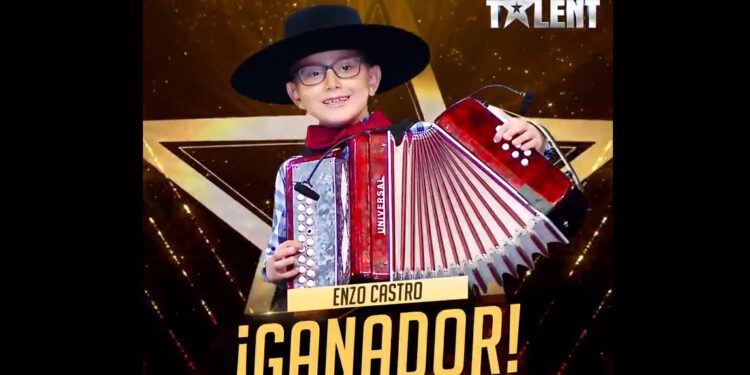 Enzo, el nuevo ganador de Got Talent Uruguay