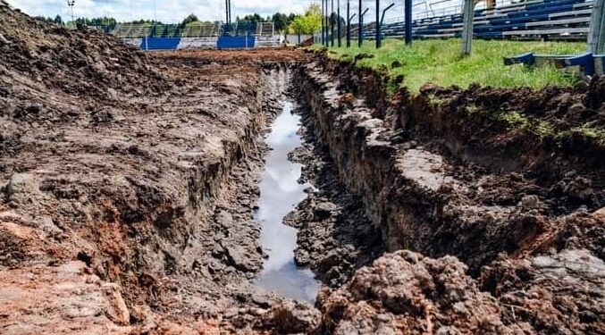 Avanzan las obras en el Estadio Ubilla de Melo