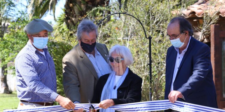 Puesta en valor del solar de Margarita Muniz es el cierre de un circuito turístico para Aiguá