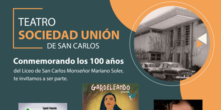 Municipio de San Carlos conmemora los 100 años del liceo Monseñor Mariano Soler con muestras de teatro