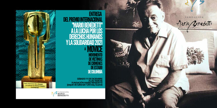 Entrega del Premio Internacional Mario Benedetti