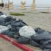 Cuadrillas municipales retiraron 400 bolsas de resaca en la costa de Piriápolis