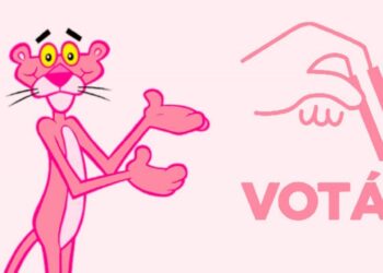 La Pantera Rosa se coló en la campaña por la LUC y prohíben el uso de su imágen