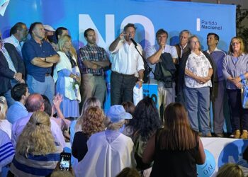 Argimón dijo que no se “bancan” un gobierno exitoso y Delgado que si se deroga la LUC se traiciona a la policía