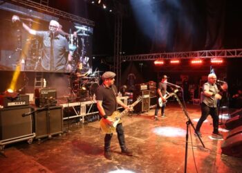 La Zona Jóven, recientemente inaugurada, volvió a vibrar este fin de semana pero a puro rock