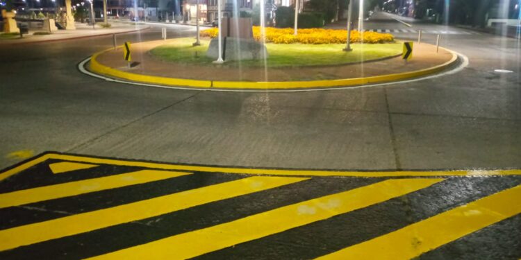 Intenso trabajo para mejorar el tránsito realizó la Dirección General en Piriápolis