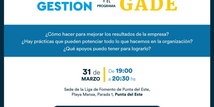 ACDE y Liga de Punta del Este presentan Mejora de gestión y programa GADE