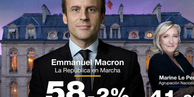Macrón vence a la ultra derecha en Francia y se consagra por cinco años más