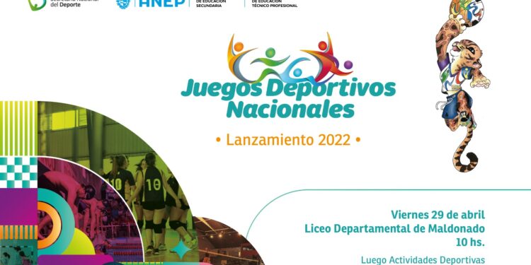 Juegos Deportivos Nacionales, 2022: Lanzamiento en Maldonado