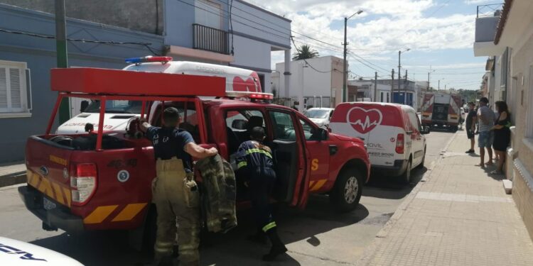 Bomberos pide verificar los elementos de calefacción ante el descenso de temperaturas