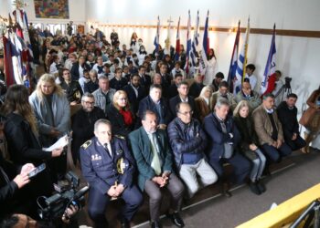 Ex edil del Frente Amplio fue orador central de acto patrio en Aiguá