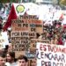 Miles marcharon en defensa de la educación y el trabajo en una jornada de paro en todo el país