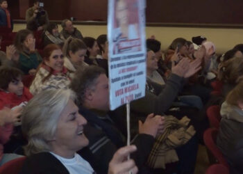 En San Carlos el Municipio acompañó a Micaela desde el Teatro Sociedad Unión