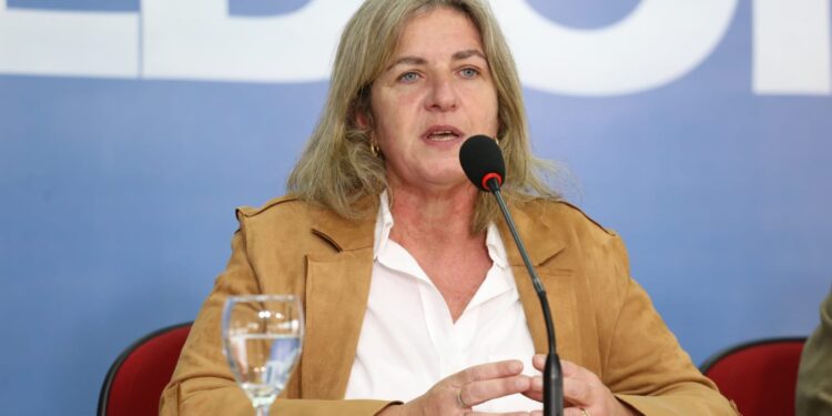 Zumarán dijo estar sorprendida por la cantidad de gente joven que concurre a los refugios
