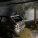 Auto se prendió fuego y afectó parte de una vivienda en el barrio Hipódromo