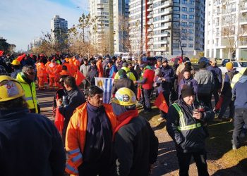 Paro general parcial reunió a más de 1000 trabajadores del Sunca en Maldonado