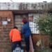 Tapiaron una vivienda donde vendían droga a través de un boquete en la pared del living