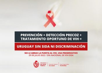 Montevideo y Maldonado son los departamentos con tasas más elevadas de VIH/SIDA