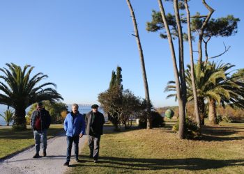 1.400 pinos y mejoras en el parador, apuesta de Antía para la Isla Gorriti de cara a la próxima temporada