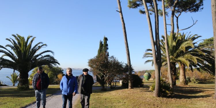 1.400 pinos y mejoras en el parador, apuesta de Antía para la Isla Gorriti de cara a la próxima temporada